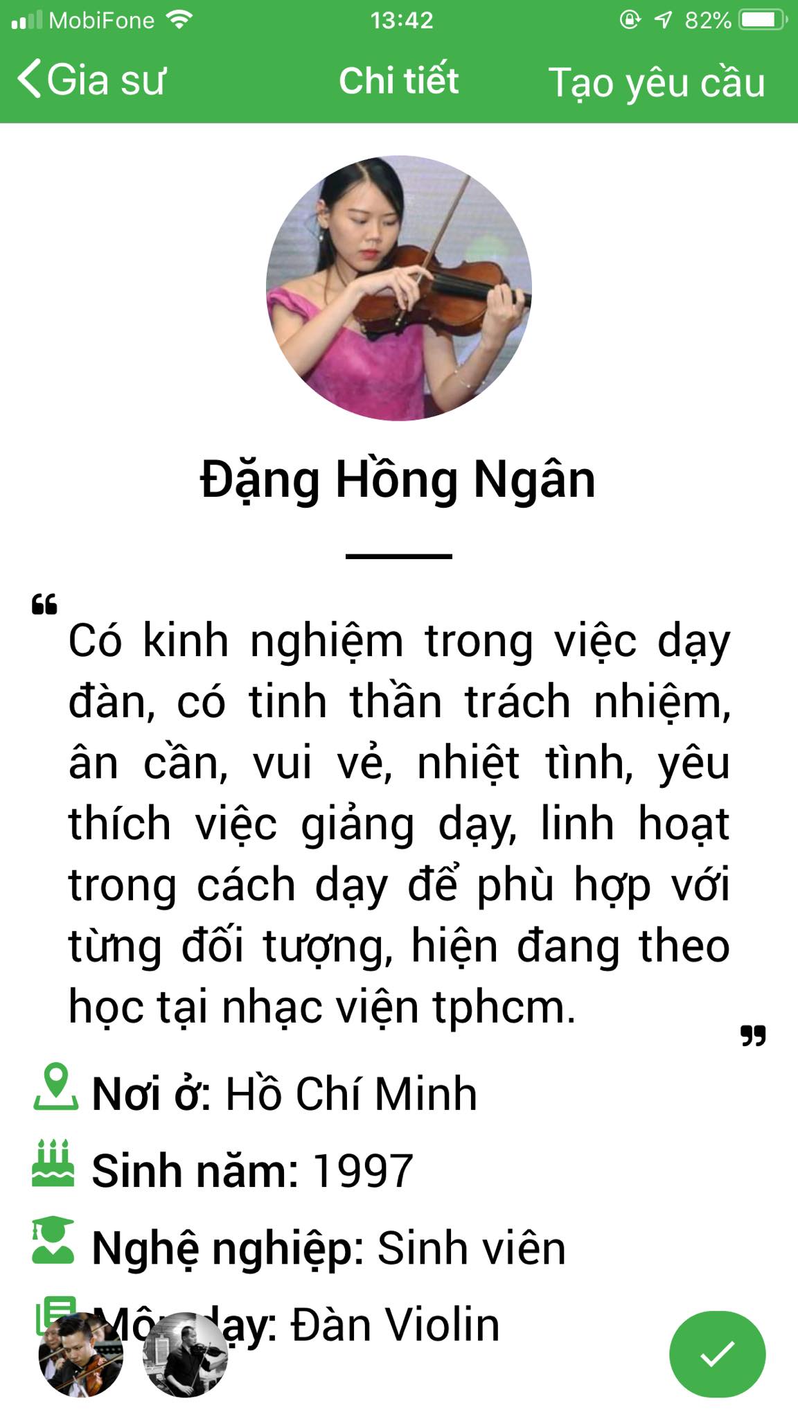 App Daykemtainha.vn Violin
